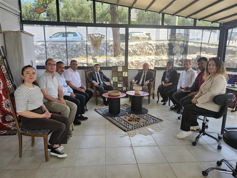 Yeni kurulan Kadın Girişimi Üretim ve İşletme Kooperatifimizi ziyaret ettik.