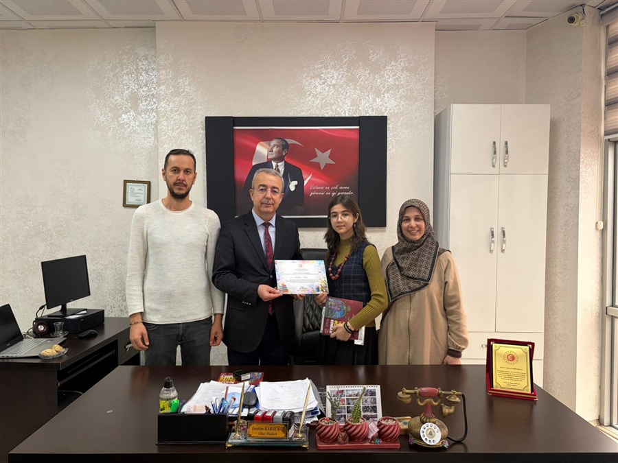 “BİLİNÇLİ TÜKETİCİ OLMAK” KONULU RESİM YARIŞMASI ÖDÜLÜ VERİLDİ.